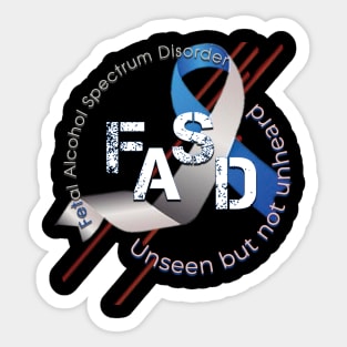 Fasd   (Fetal Alcohol Spectrum Disorder) Sticker